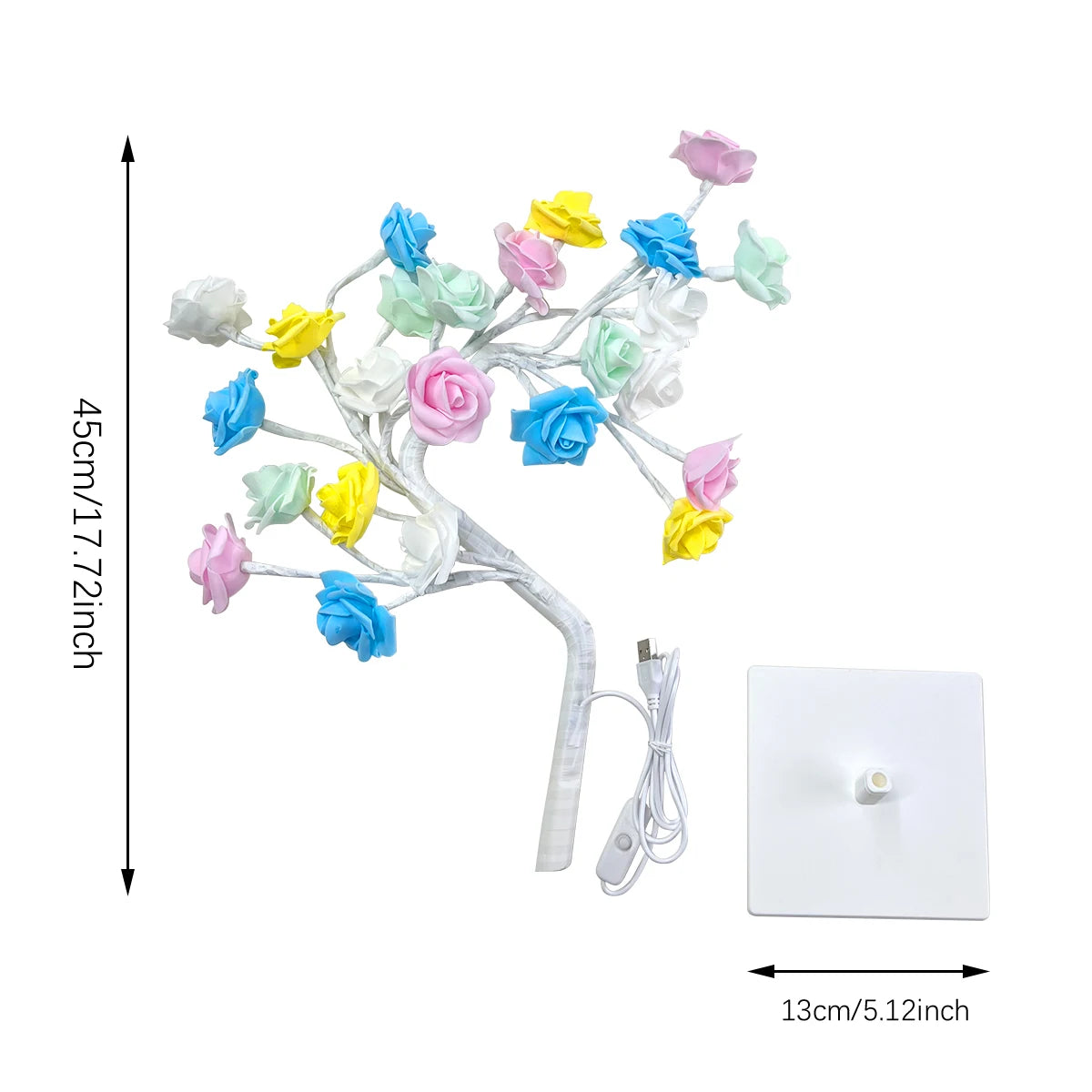 Rose Tree Lamp